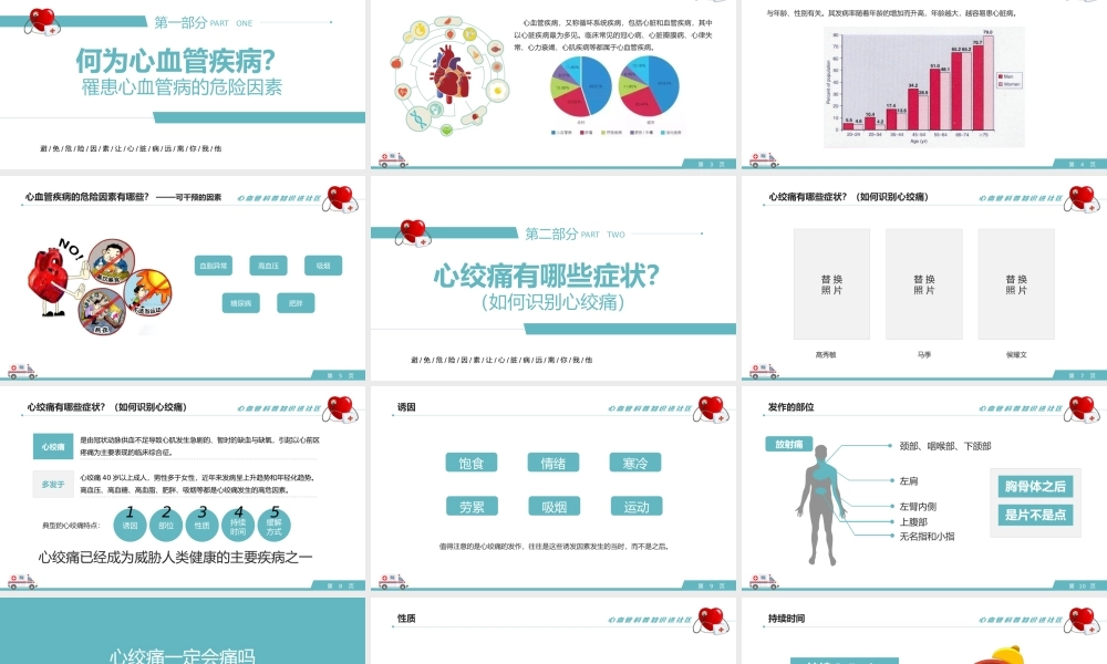 心血管科普知识进社区培训教育PPT课件（带内容）.pptx