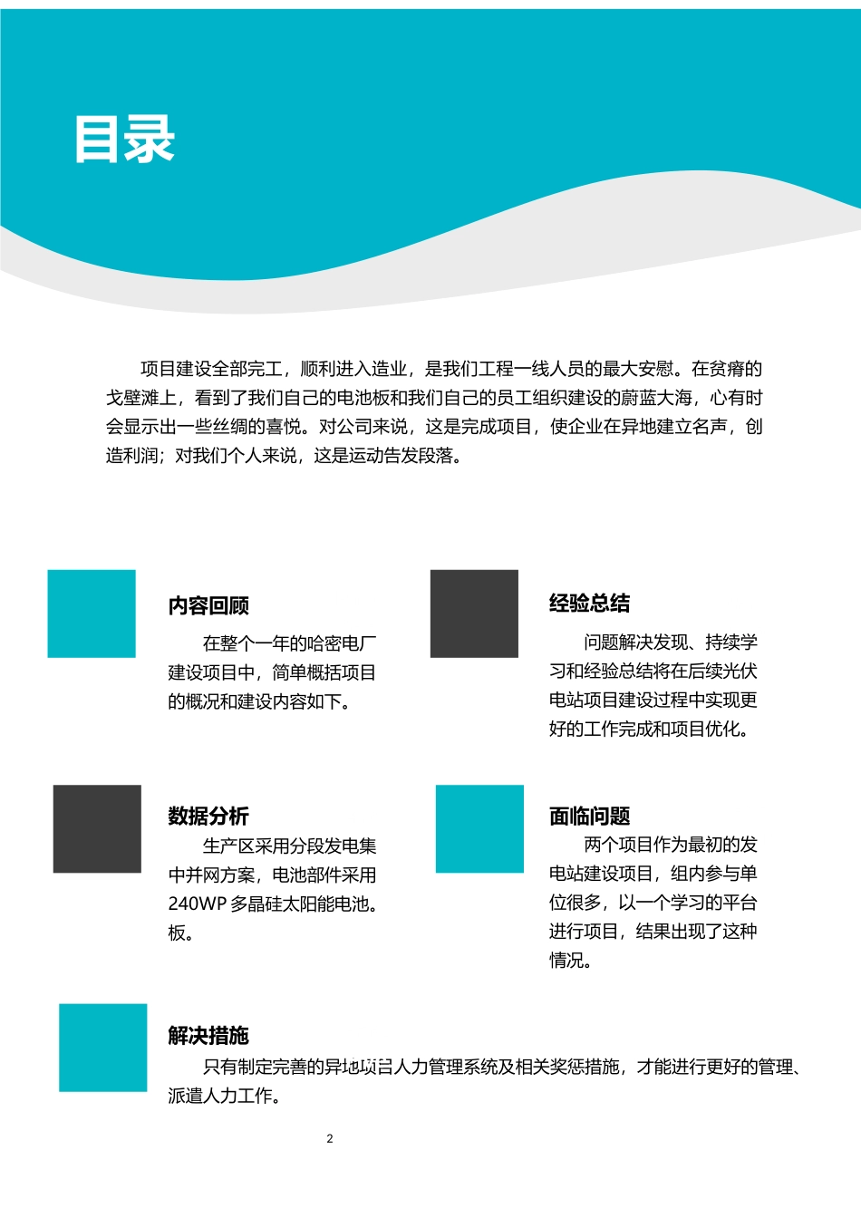 电站项目年度工作总结范文.docx_第2页