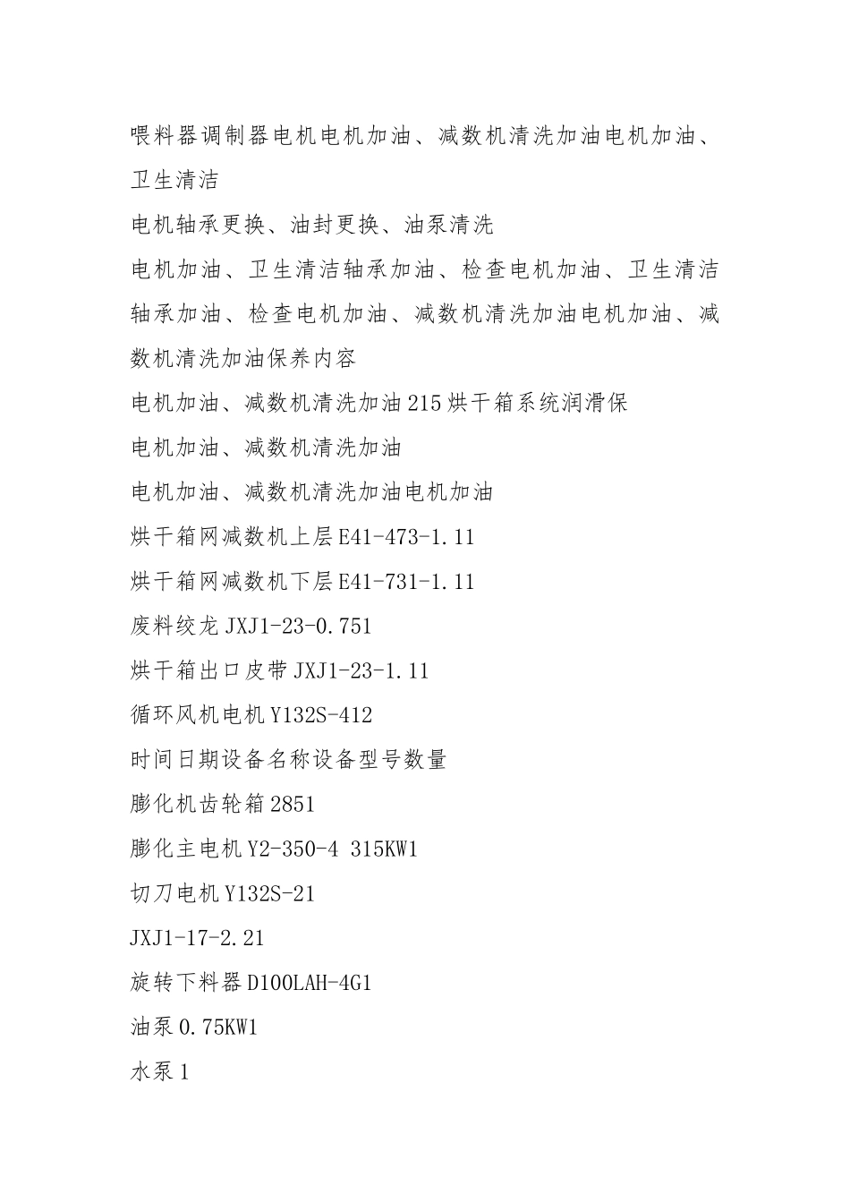2021车间设备润滑保养记录表.docx_第3页