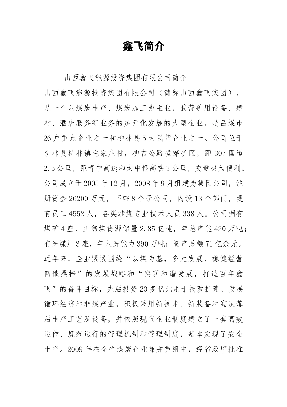 2021鑫飞简介.docx_第1页