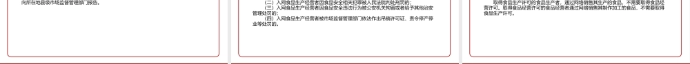2021《网络食品安全违法行为查处办法（2021修正）》全文学习PPT课件（带内容）.pptx