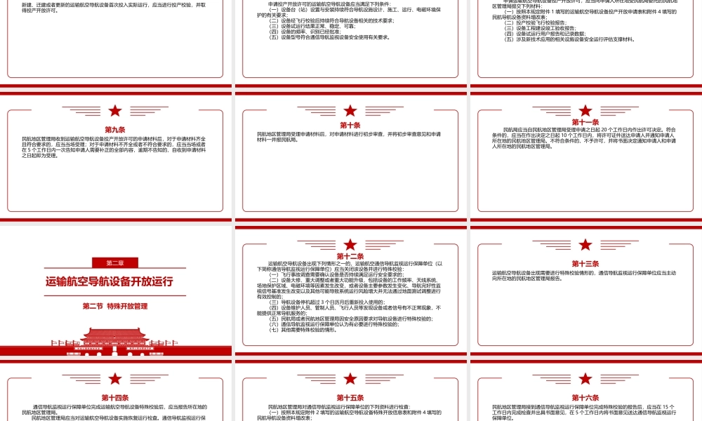 2021《民用航空导航设备开放与运行管理规定（2021）》全文学习PPT课件（带内容）.pptx