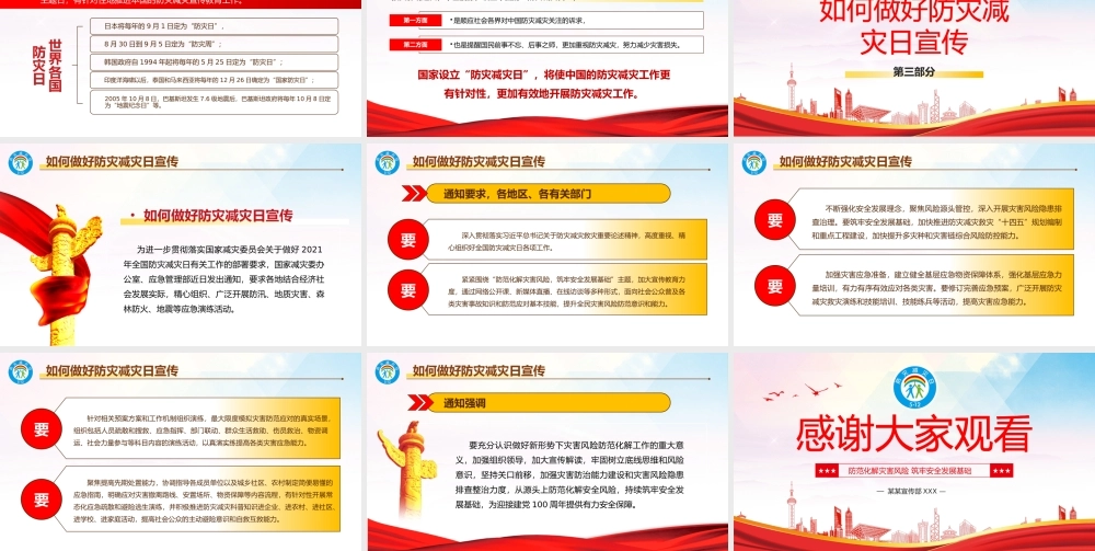 512防震减灾日防范化解灾害风险筑牢安全发展基础宣传教育PPT课件（带内容）.pptx