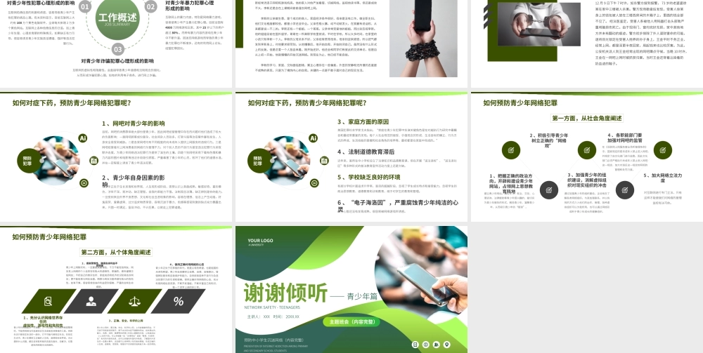 青少年网络安全主题培训PPT课件（带内容）.pptx