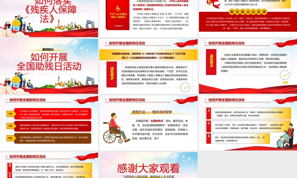 516全国助残日-巩固残疾人脱贫成果提高残疾人生活质量PPT课件（带内容）.pptx