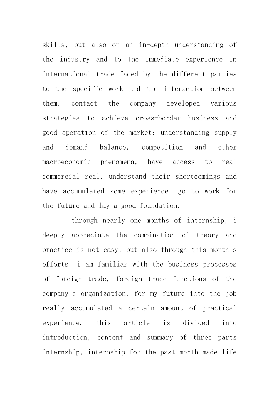 2021英外贸实习报告.docx_第2页