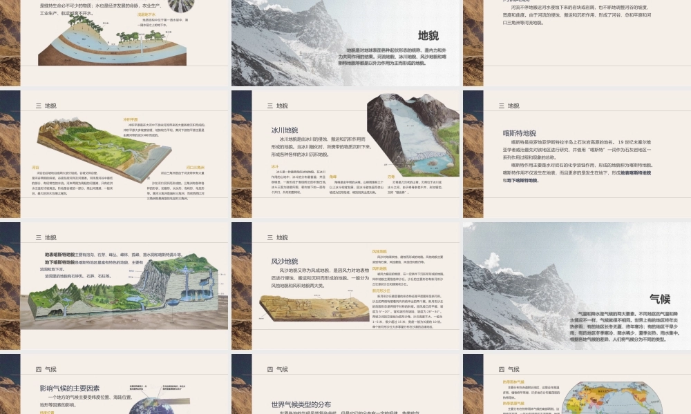 世界地理之1地理知识第3讲教学课件PPT模板下载.pptx