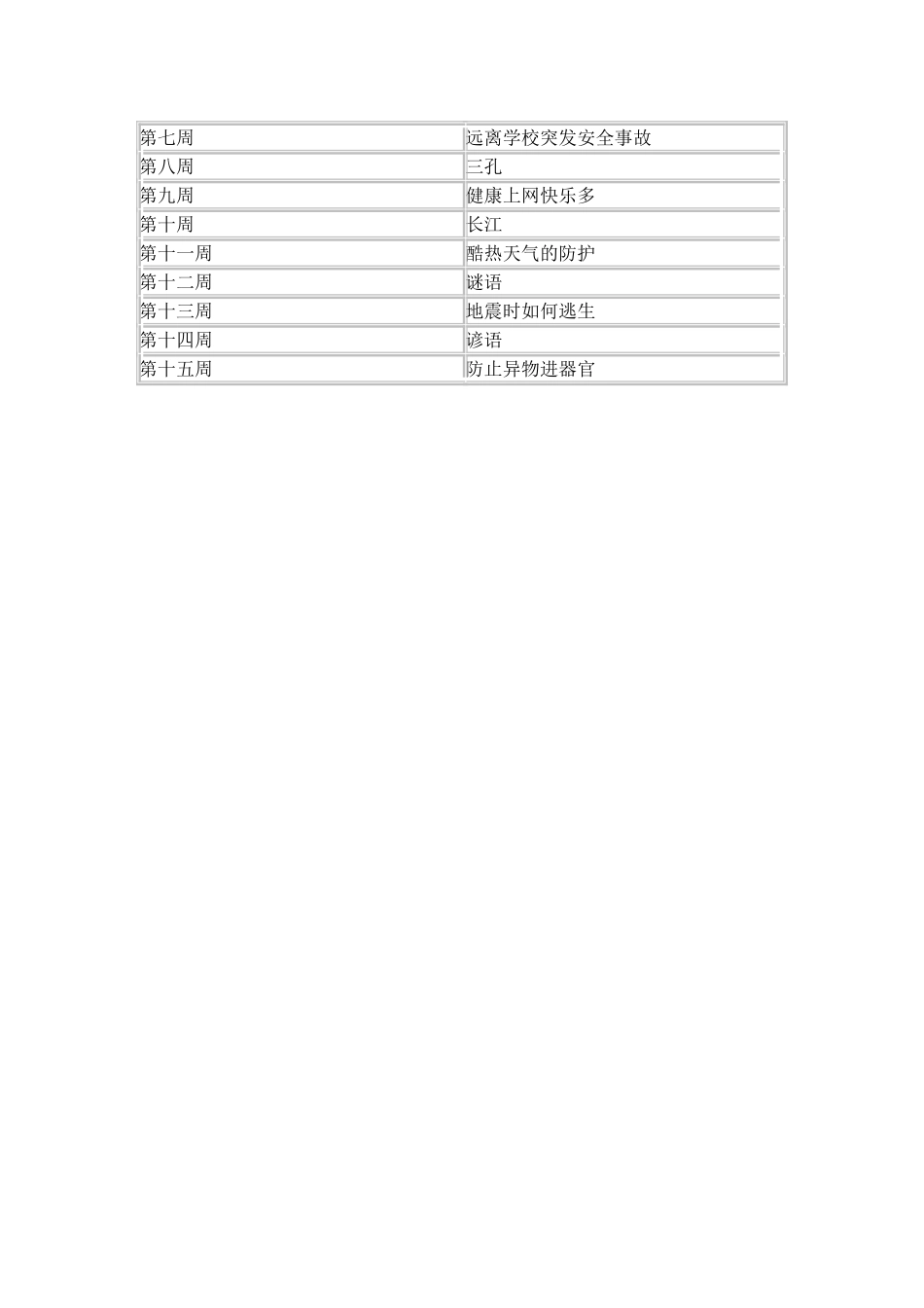 四年级地方课程教学工作计划.doc_第2页