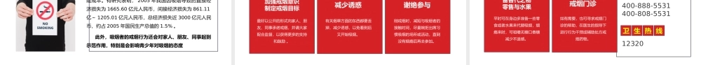 世界无烟日宣传教育PPT模板下载.pptx