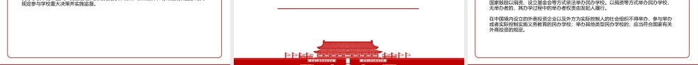 2021《中华人民共和国民办教育促进法实施条例（2021修订）》全文学习PPT课件（带内容）.pptx