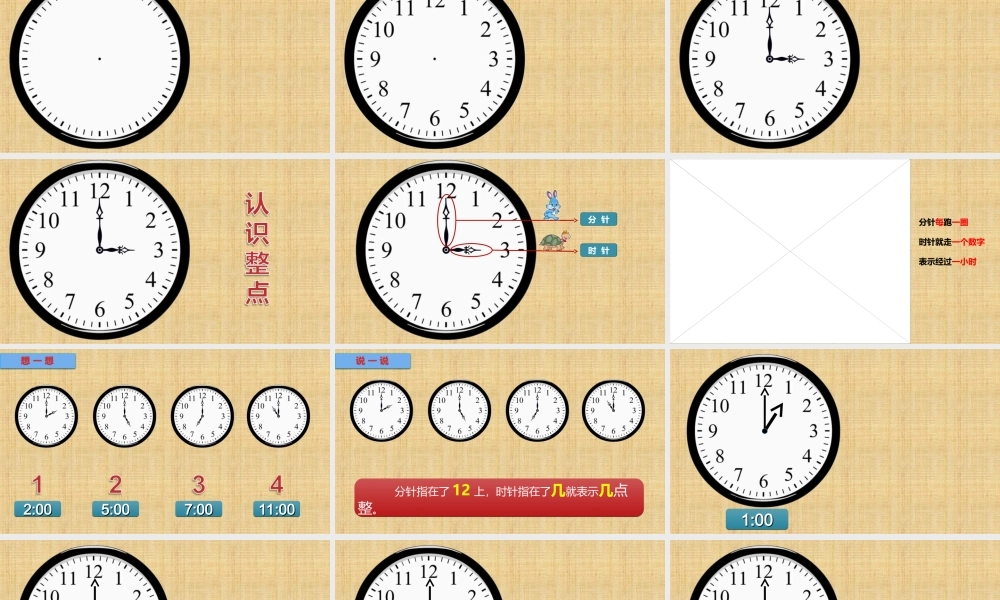 大班科学《认识整点》微课件.ppt