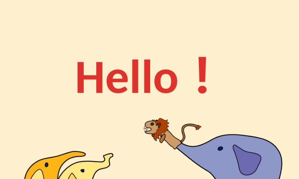 小班语言《HELLO》微课件.pptx