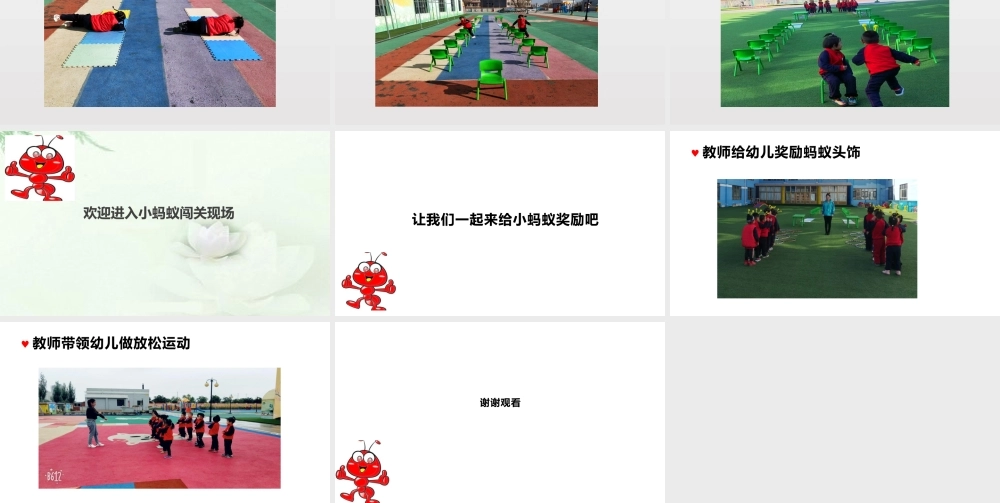 中班健康《小蚂蚁来闯关》微课件.pptx