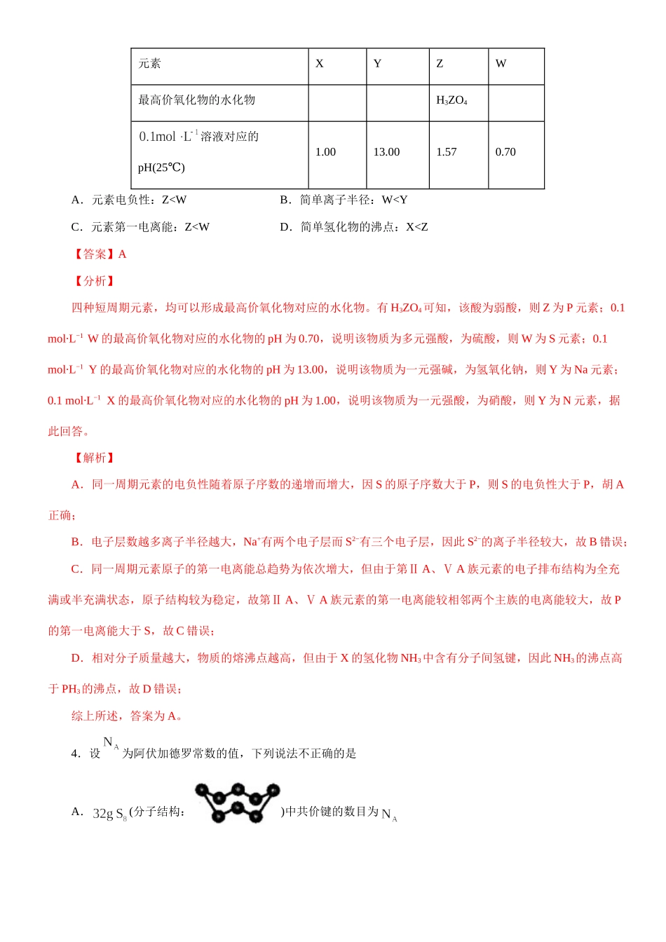 【查缺补漏】 辽宁高考考前选择题快速通关卷（一）解析版.doc_第2页