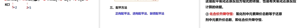 1.3.5 氧化还原方程式配平和计算（教学课件）- 高一化学同步教学课堂（人教版2019必修第一册）.pptx