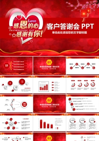年会客户答谢会PPT模板.ppt