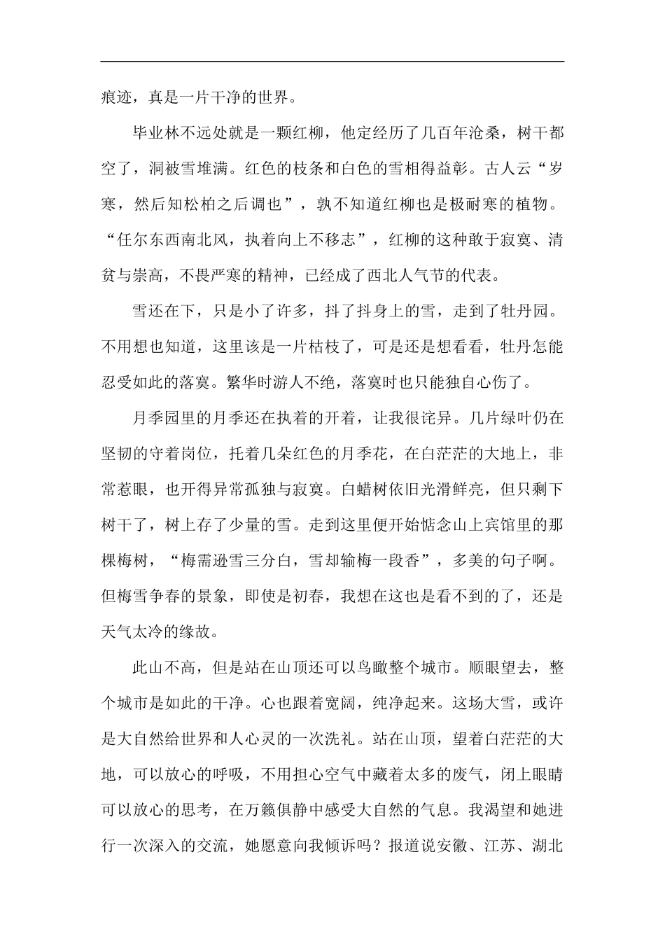 描写雪景的美文5篇.docx_第2页
