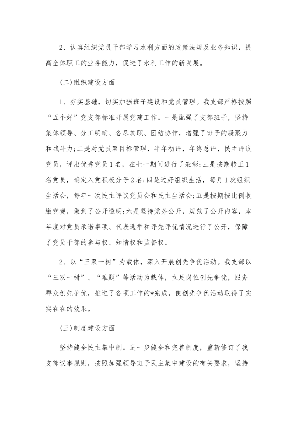 党支部建设自查报告材料.docx_第2页