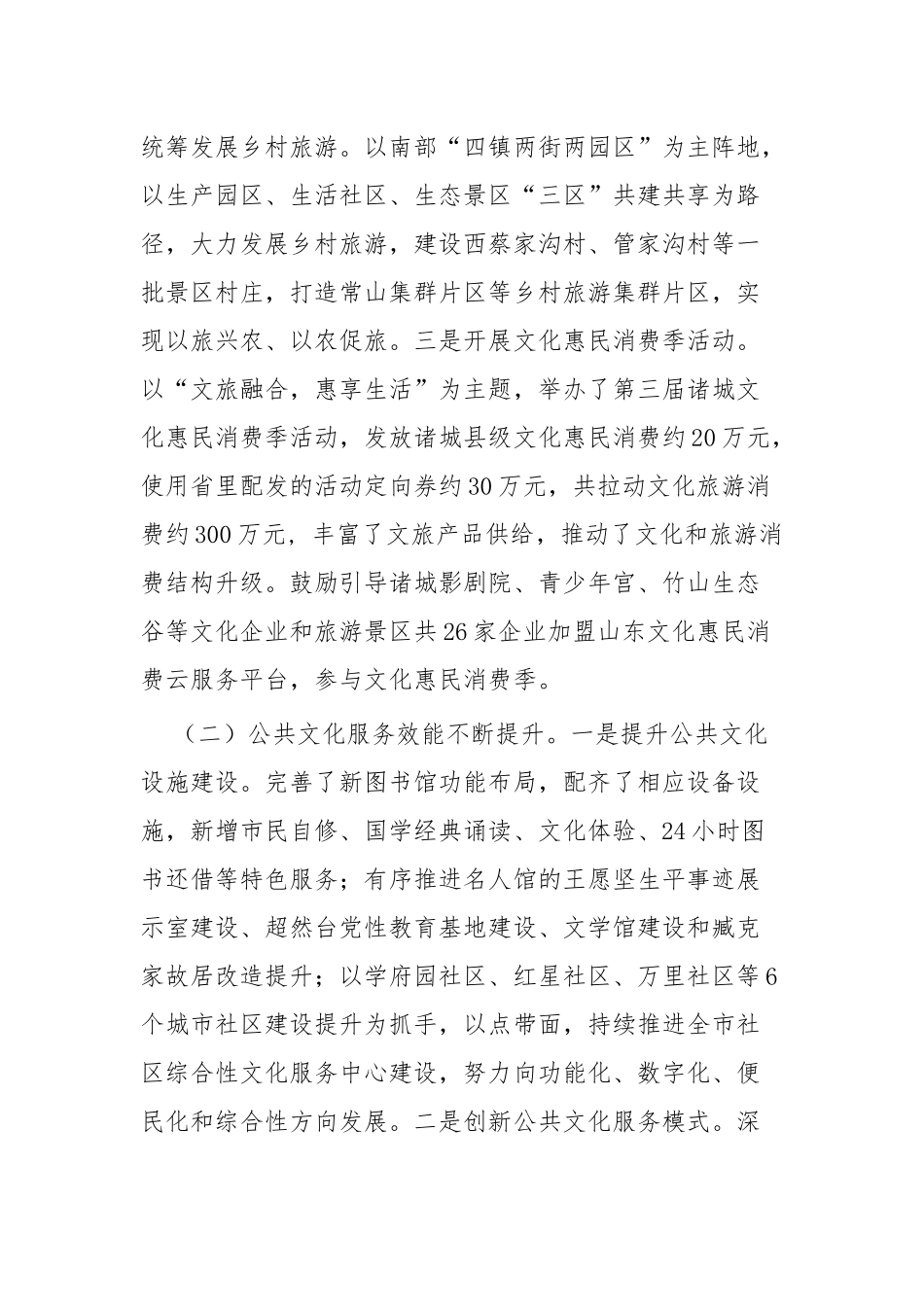 文化旅游局工作总结五篇.docx_第2页