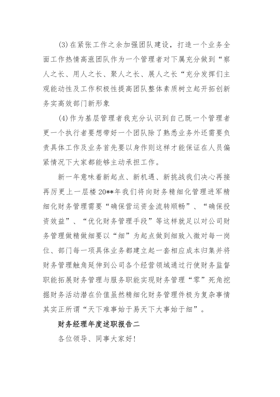 财务经理年度述职报告5篇.docx_第3页