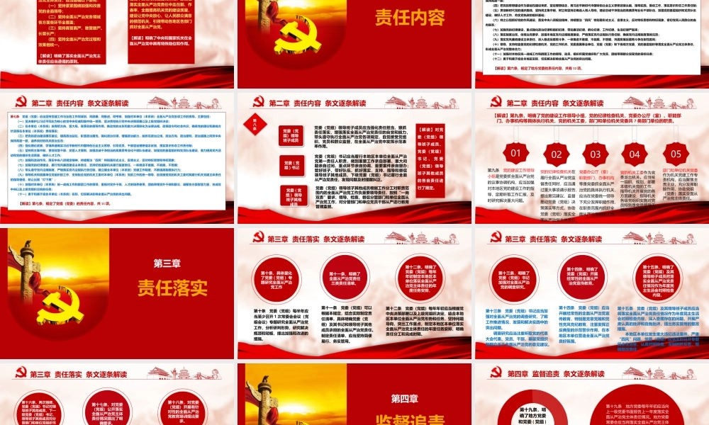 最新《党委（党组）落实全面从严治党主体责任规定》专题辅导党课讲稿+ppt（10372字）.pptx