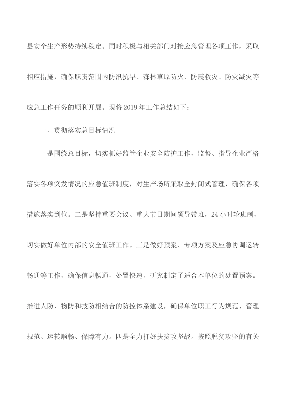 应急管理局2019年工作总结及2020年工作计划.docx_第2页