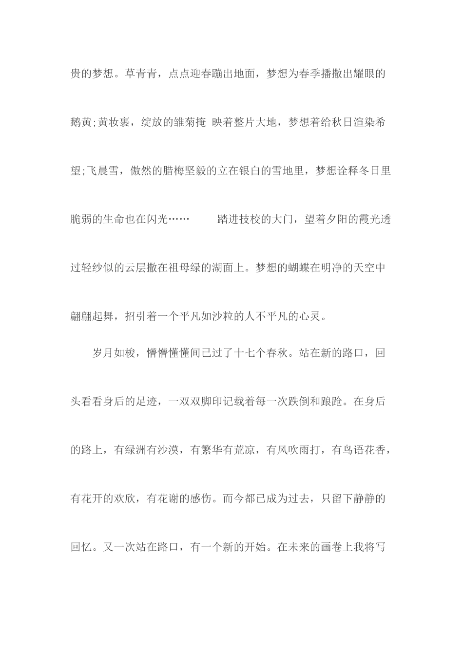 放飞梦想演讲稿3篇.docx_第3页