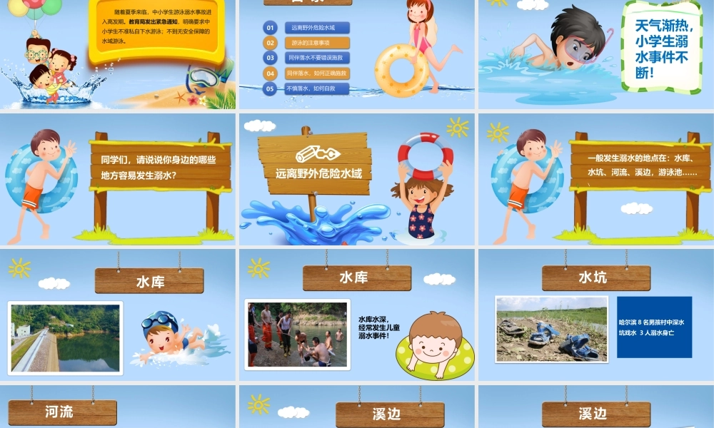 2020年关于小学生防溺水安全教育.pptx
