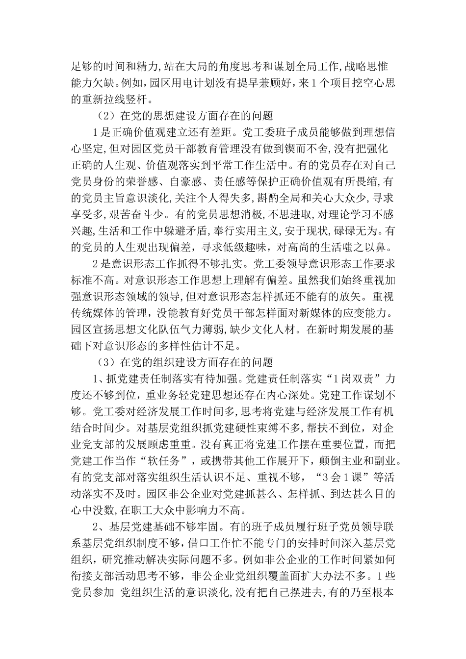 园区党工委党组织专题汇报.doc_第3页