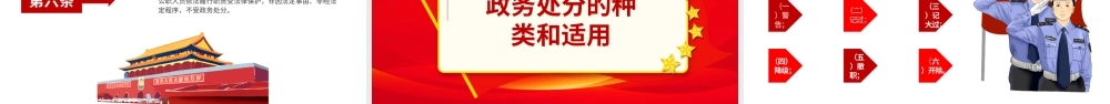 党建中华人民共和国公职人员政务处罚PPT模板.pptx