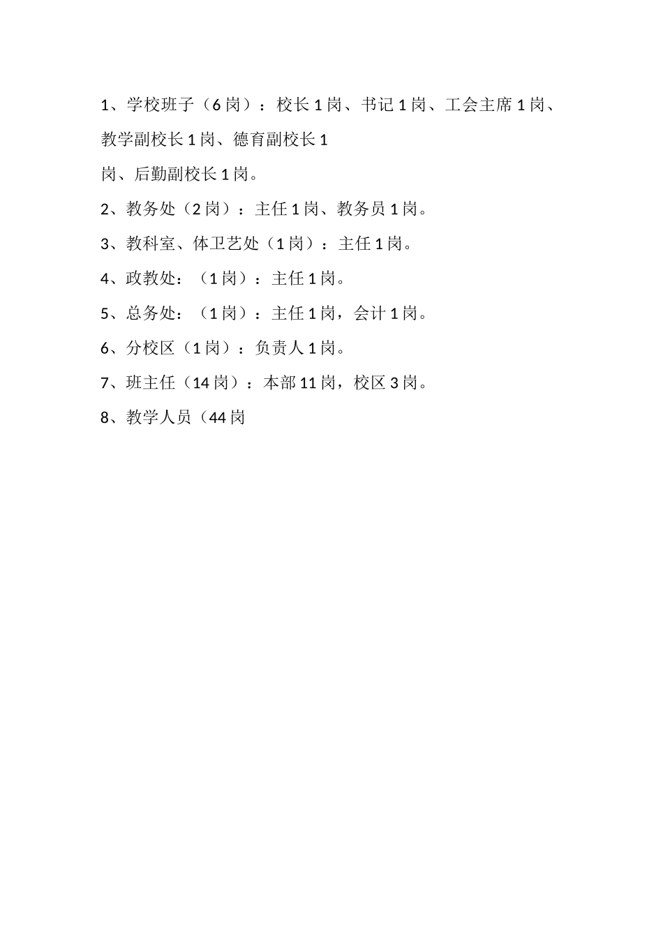 小学教师竞聘上岗实施方案.docx_第3页