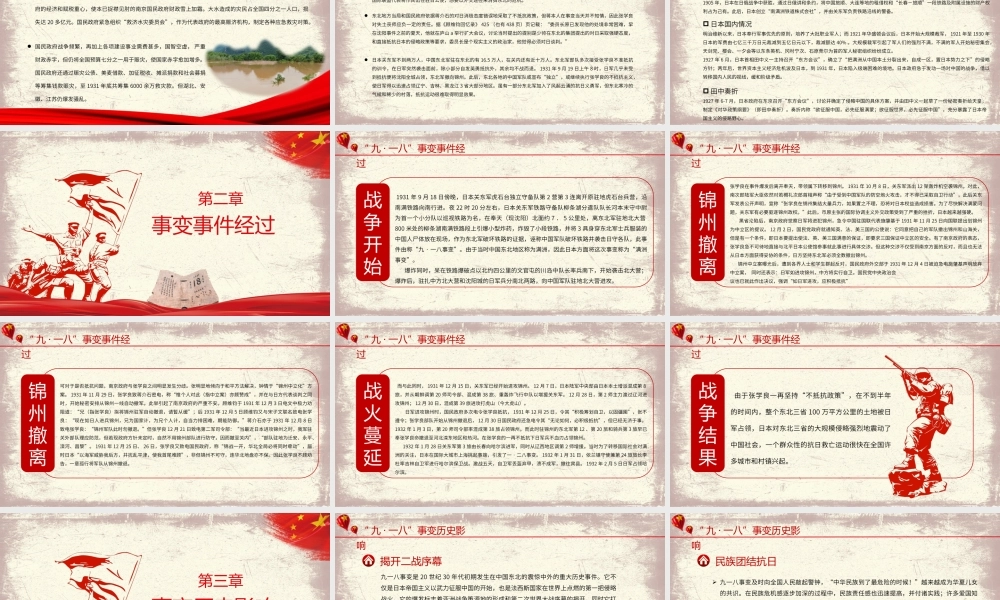 918事变九一八国耻纪念日PPT模板.pptx