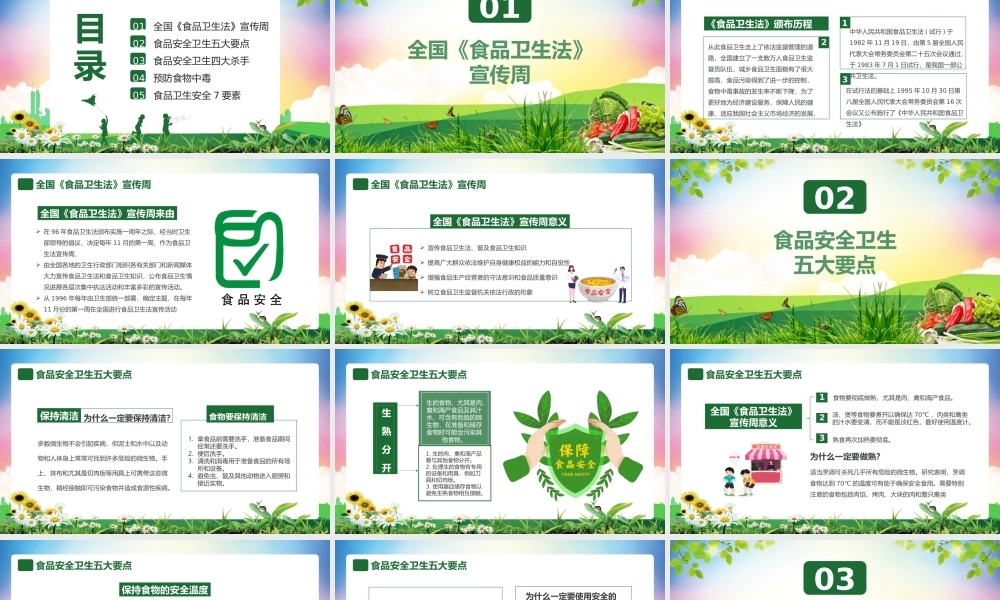 尚德守法 食品安全让生活更美好 ：2020年全国食品安全宣传周尚德守法食品安全让生活更美好通用PPT模板.pptx