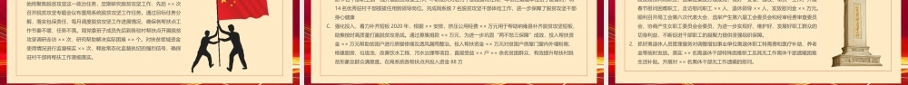 2020-2021党委党支部工作总结PPT模板.pptx