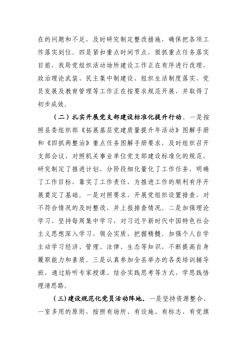 年终：县局党支部2020年度基层党建工作总结.docx_第2页