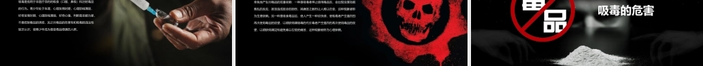禁毒教育课件PPT模板.pptx