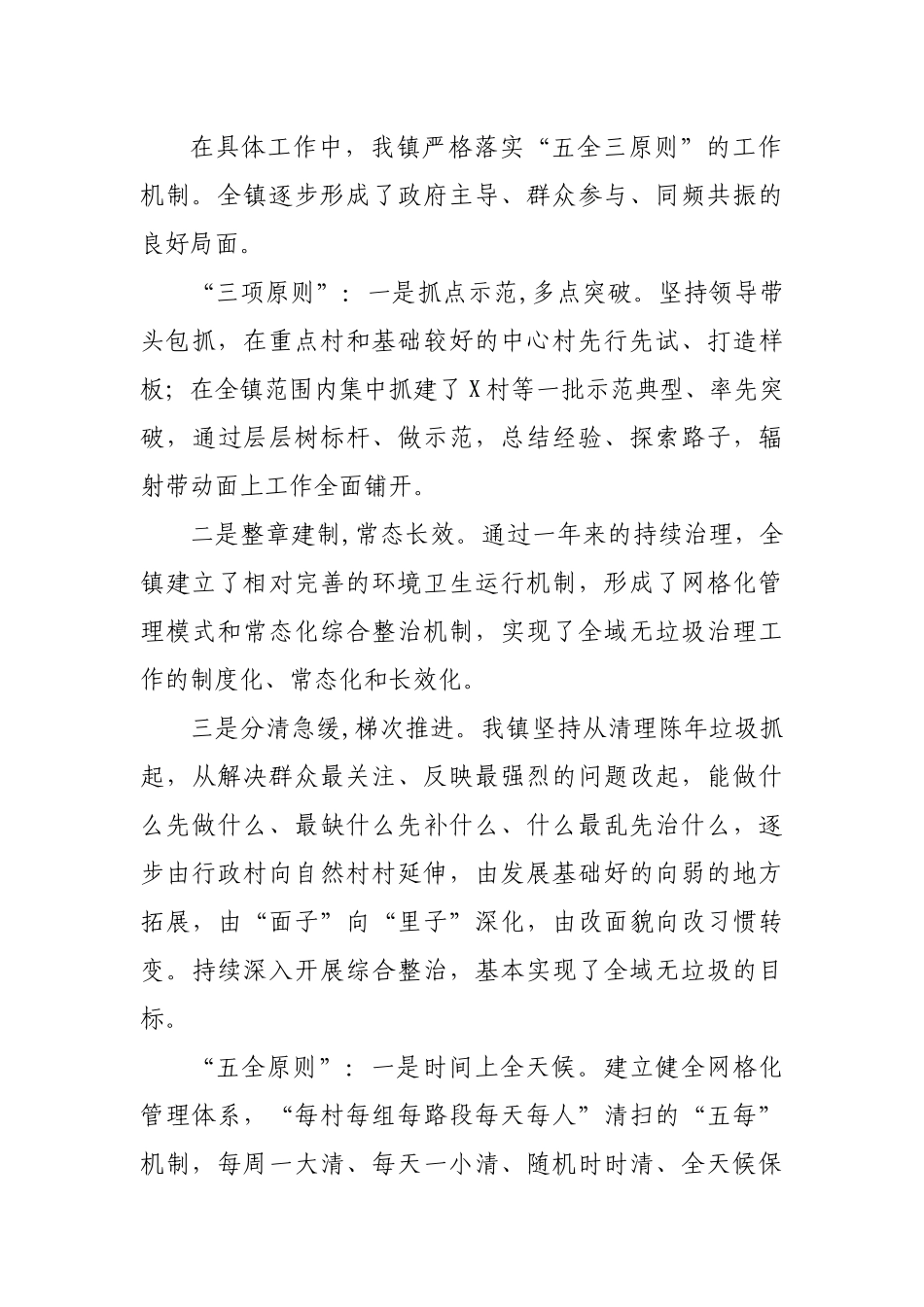 乡镇环境卫生整治工作总结典型亮点材料.docx_第2页