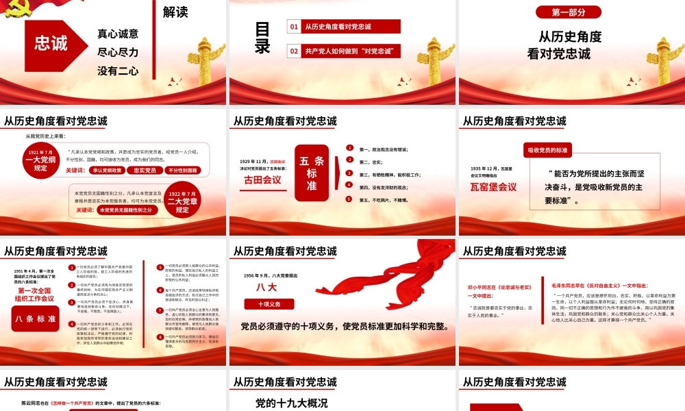勇担当善作为对党忠诚做合格共产党员党课PPT.pptx