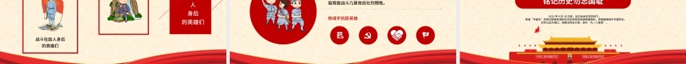 缅怀先烈铭记历史九一八事变纪念党政党课PPT模板.pptx