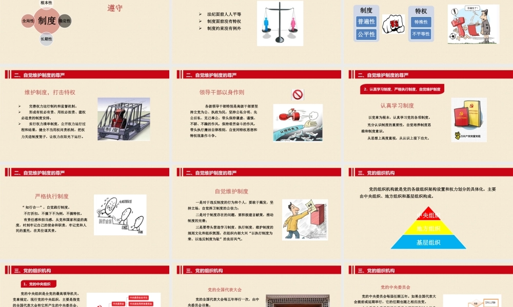 党的组织制度和组织机构 入党培训教材.pptx
