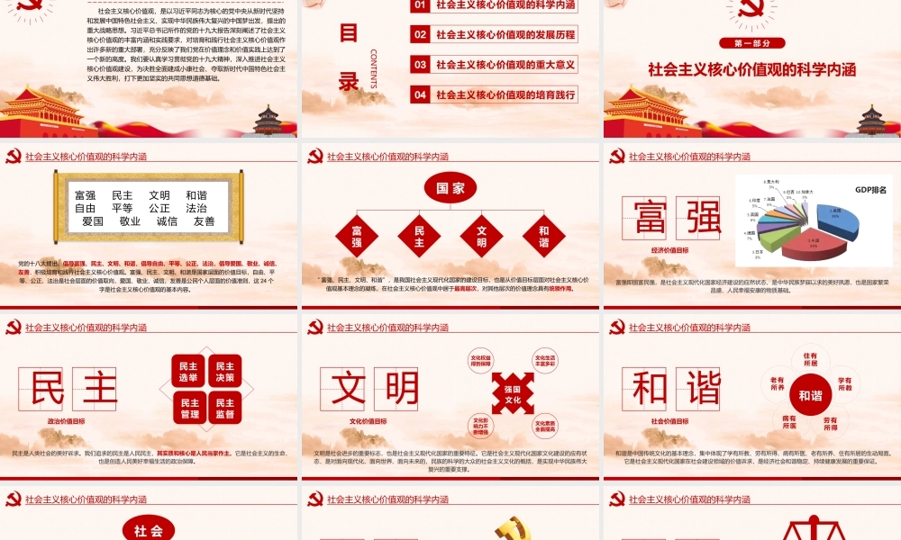 社会主义核心价值观PPT模板.pptx