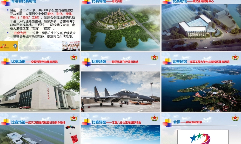 2019年有关军运会简介课件.ppt
