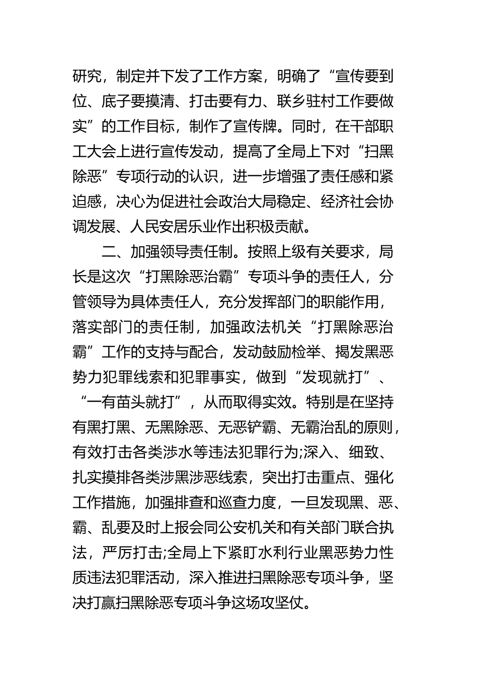 2019扫黑除恶专项斗争工作汇报村委扫黑除恶工作总结及计划与人力资源部上半年工作总结.docx_第3页