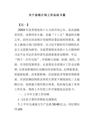 关于县统计局工作总结3篇.doc