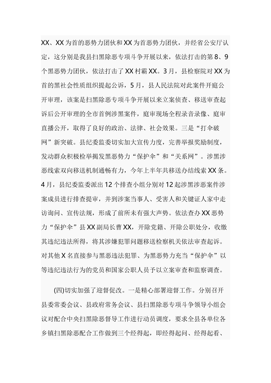 扫黑除恶推进会上的讲话范文.docx_第3页