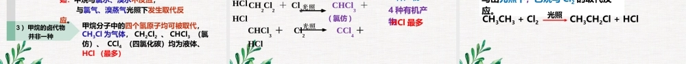 7.1.2  烷烃的性质- 高一化学同步课堂精品课件（人教版2019必修第二册）.pptx