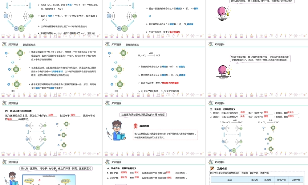 第06讲 氧化还原反应基础（PPT课件）-【帮课堂】2021-2022学年高一化学必修第一册精品讲义（人教版2019）.pptx