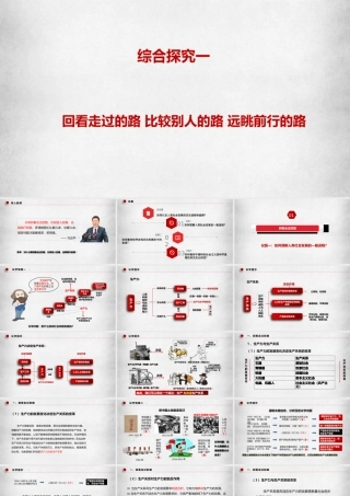 综合探究一 回看走过的路 比较别人的路 远眺前行的路（课件＋视频）-【名师备课帮】2022-2023学年高一政治上学期议题式教学模范课件＋教学设计＋课时训练（统编版必修1）.pptx