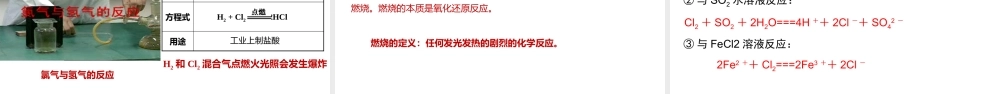 2.2.1 氯气的性质（教学课件）- 高一化学同步教学课堂（人教版2019必修第一册）.pptx