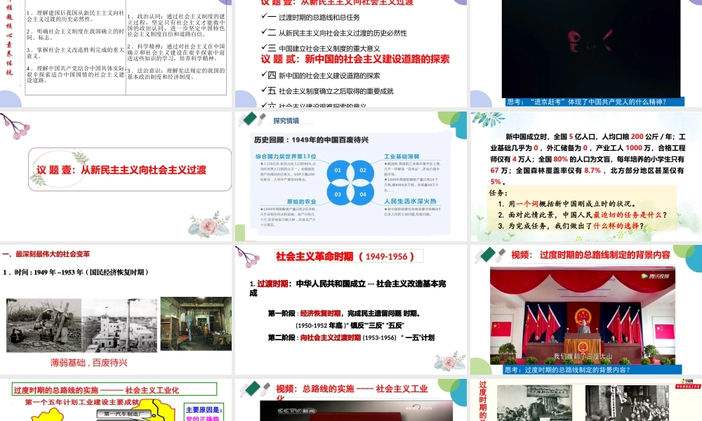 2.2 社会主义制度在中国的确立-2021-2022学年高一政治名师精讲课件（统编版必修1）【学科网名师堂】.pptx